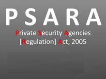 PSARA — Private Security Agencies (Regulation) Act, 2005